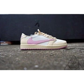 【HYDRA】Jordan 1 Low OG Travis Scott Shy Pink 倒勾【IQ7604-100】
