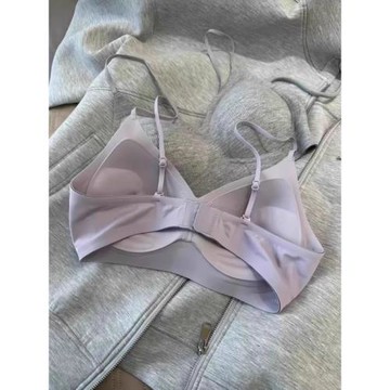 無痕奶皮外擴顯大顯腰細內衣女2025年新款漫畫胸小胸聚攏固定文胸