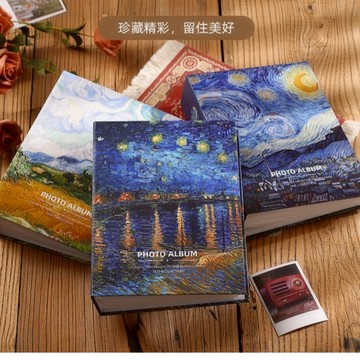 隔日配💌油畫詩意相本｜30款歐風封面｜插頁式4x6相簿｜200/100張大容量｜成長記錄藏影成書・畢業禮・時光紀念冊