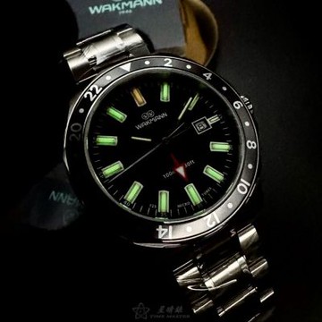 WAKMANN 威克曼 男錶,46mm錶徑,編號:WA00042