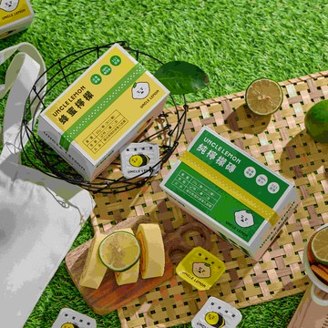 【檸檬大叔】100%純檸檬磚 + 蜂蜜檸檬膠囊組（各2盒）│補充維他命C