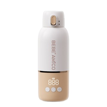 BEBE' AMICO 不鏽鋼智能溫控恆溫保溫瓶350ml★衛立兒生活館★