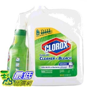 [COSCO代購6]  D913437 Clorox 高樂氏 廚房漂白清潔劑 噴槍瓶 946毫升 + 補充瓶 5.32公升
