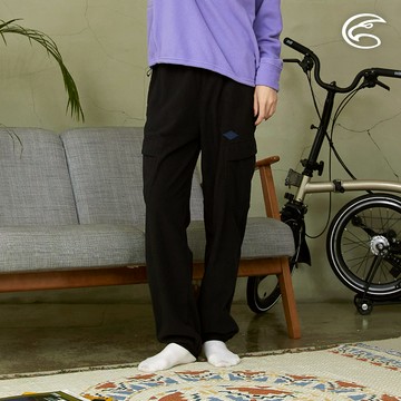 ADISI 女OceanPure溫控消臭抗靜電保暖長褲 AP2421047-極致黑