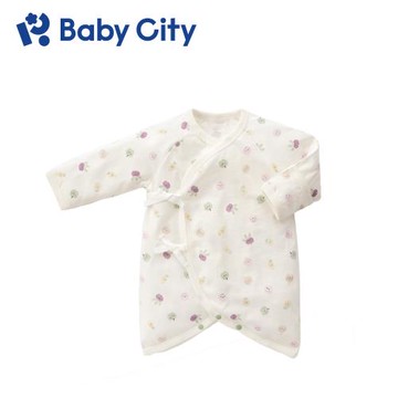【Baby City 娃娃城】有機棉長袖初生兔裝/水果