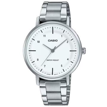 【CASIO 卡西歐】簡約休閒鋼帶女錶 LTP-VT03D-7B