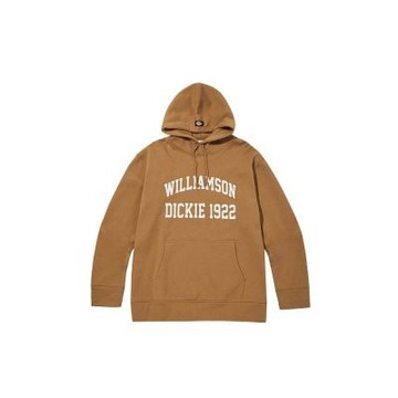 DICKIES 胸前刺繡帽T BROWN DSQ3UTHT435BR