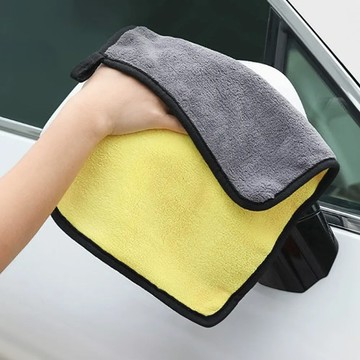 超細纖維開纖魔術布 珊瑚絨抹布 吸水抹布 擦車布40x40cm 5入 - 綠色5入