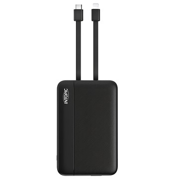 INTOPIC 廣鼎 雙線迷你快充行動電源 9800mAh 雙向快充 Type-C 輸入/輸出  PW-117  黑色