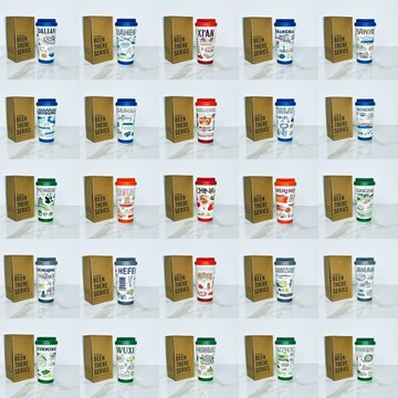 【星巴克】新品杯子限量版限定BTS城市系列水杯茶杯簡約不鏽鋼保溫杯