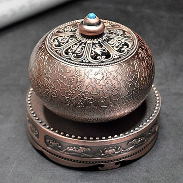 香爐 熏香爐 塔香爐 盤香爐 香篆爐 綫香爐 插香爐 傢用室內檀香八寶八吉祥香薰爐傢居飾品茶道香道擺件沉盤香爐 FK