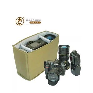 酷色 數碼單反相機內膽包 鏡頭保護套 單雙肩背包收納袋內膽防震
