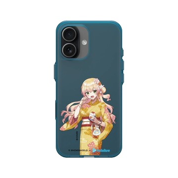 iPhone 17 Clear (相機按鈕) 夜幕藍 - 桃鈴音音 Momosuzu Nene - 好冰好好吃ね～