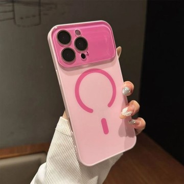 秒變iPhone17 幻影AG流光 磨砂磁吸 防摔殼 用於iPhone17 i16手機殼 i15 i14 i13 i12