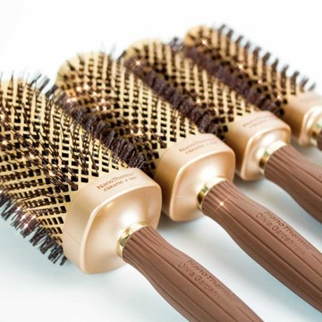 美國 Olivia Garden NTS 陶瓷離子黃金方梳 4款選 髮根蓬鬆 - 50mm(NTS50)