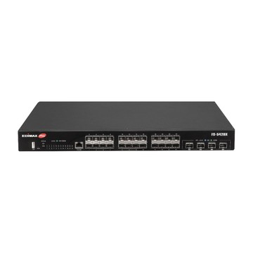 Edimax 昌運監視器 FS-5428X 28埠Gigabit SFP全光纖L2+網管型網路管理交換器