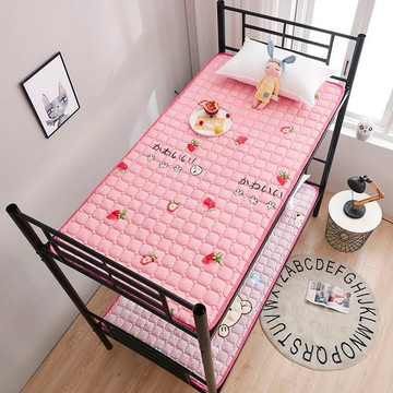 學生宿舍牀墊 軟墊 出租屋卡通單人打地鋪防滑四季通用1.8米牀墊子
