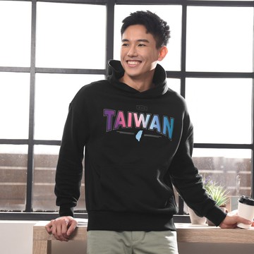 【Taiwan帽T】台灣製造透氣無刷毛。兩款原創設計。搭機出遊好穿