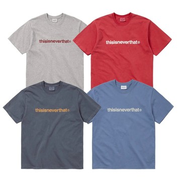 Thisisneverthat T-Logo Tee 深藍/青色/酒紅/灰色 短袖T TN250TTSST01