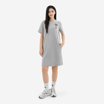 Roots 女裝- CANADA JERSEY 洋裝 (灰色)