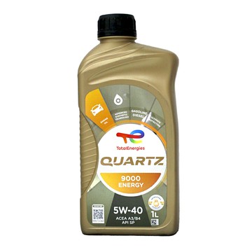 TOTAL QUARTZ 9000 ENERGY 5W40 合成機油【299免運領券再享折扣】