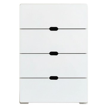 【出清品】15_jd-furniture-romi-組合櫃-4層-400mm-白色-1個 40 × 37 × 58.9