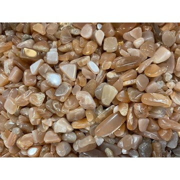 遇見～水晶碎石 日光石 橙月光石 天然水晶 消磁水晶