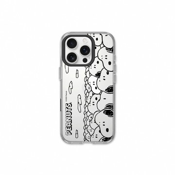 RHINOSHIELD iPhone 13/13 Pro/13 Pro Max Clear透明防摔手機殼｜Snoopy史努比系列-滿滿的Snoopy