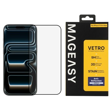 MAGEASY VETRO AR 高透防反光保護膜 透明色  1個  iPhone 17 Pro Max