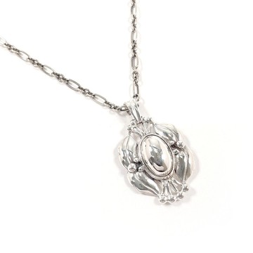 【日本直寄．二手美品】Georg Jensen 項鍊 年度墜飾 2000 Heritage Collection