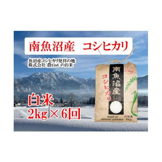 ふるさと納税 新潟県 南魚沼市  コシヒカリ 白米２kg×６回