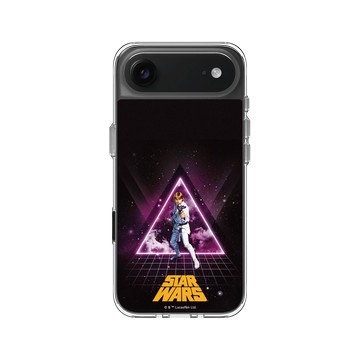 iPhone Air Clear Case（相機按鈕） 透明 - 迪士尼-星際大戰 Star Wars - 天行者路克-復古系列