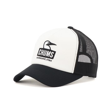CHUMS Booby Face Mesh Cap休閒帽 黑/白 CH051465K004