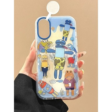 多巴胺比奇堡民手機殼iPhone17/18潮16plus蘋果15promax防摔14卡通13 12 11