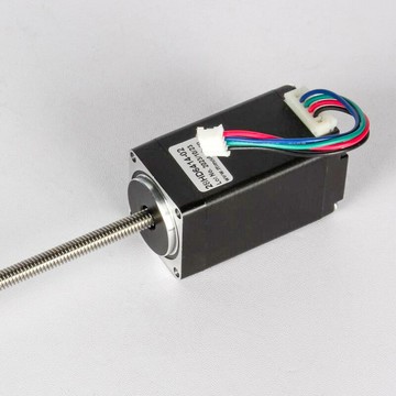 定制28T型絲桿步進電機0.6A7V大功率精密滾珠絲桿步進電機帶滑臺[DD1201001]