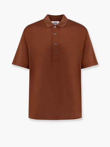 Cotton jersey polo shirt - ALPHA-STUDIO - gender_Man