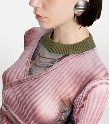 Y/Project x Jean Paul Gaultier Trompe L'Oeil maxi dress