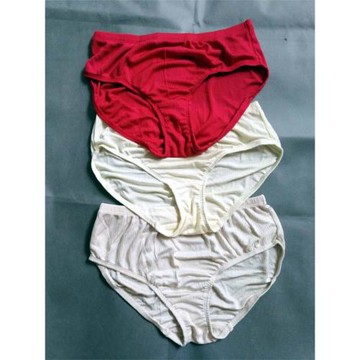 臺航真絲桑蠶絲女士加厚加大三角短褲內褲