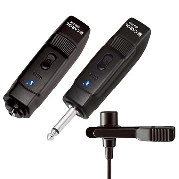 CAROL 佳樂 藍牙無線標準款 領夾式電容麥克風  黑色  BTM-210C