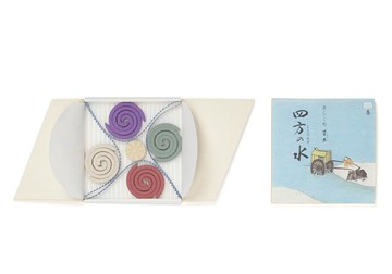 賢木四方之水 線香禮盒【日本松榮堂 源氏物語系列 】四款八枚香