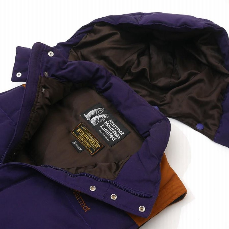 ネイバーフッド NEIGHBORHOOD x マーモット Marmot ダウンベスト 102DEMAN-JKM01 PURPLE パープル Mサイズ  【中古】 334000632049 (OUTER) | LINEブランドカタログ