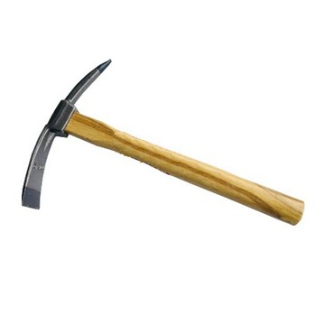 木柄鍛造雙用尖鋤