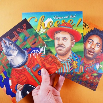 科幻電影明信片 / 貼紙組