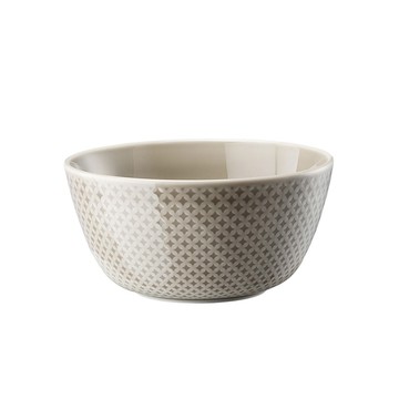 德國 Rosenthal Junto 造型圓碗14cm-珍珠灰