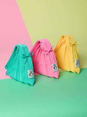 Lucky Pleats Knit Bag S ( ALL )