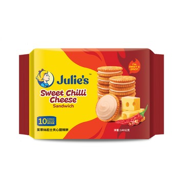 Julies 起士夾心甜辣餅(140g)