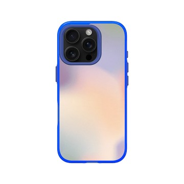 iPhone 16 Pro Clear 激光藍 - 石紋與渲染 / Marble & Dreamy Gradient - 輕舞光暈
