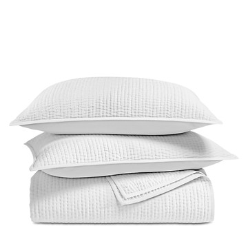 Sky Pickstitch Coverlet Set, Twin - Exclusive