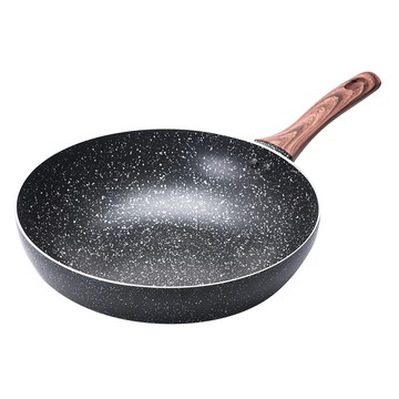 cook power 鍋寶 NS-8130BW原礦大理石不沾深炒鍋 電磁爐適用  30cm  1個