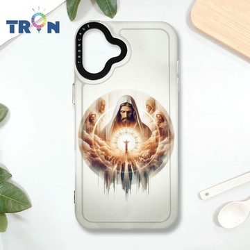 TRON IPHONE 16 PLUS 耶穌聖光 MAGSAFE 磁吸 防摔 太空殼 透黑 手機殼